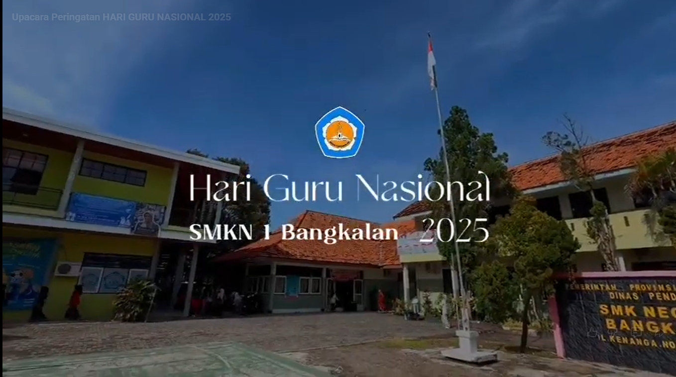 Khidmat dan Penuh Haru, SMKN 1 Bangkalan Gelar Upacara Peringatan Hari Guru Nasional